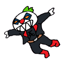 KM55 Metal Killer Clown sticker #14980040