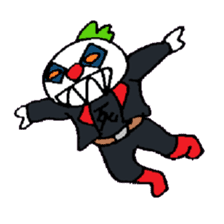 KM55 Metal Killer Clown sticker #14980040