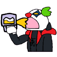 KM55 Metal Killer Clown sticker #14980044