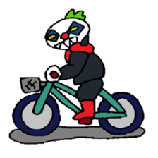 KM55 Metal Killer Clown sticker #14980046