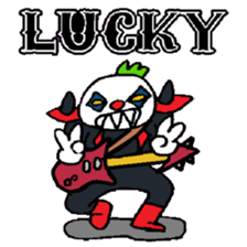 KM55 Metal Killer Clown sticker #14980048