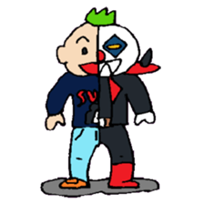 KM55 Metal Killer Clown sticker #14980058