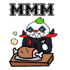 KM55 Metal Killer Clown sticker #14980059