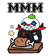 KM55 Metal Killer Clown sticker #14980059