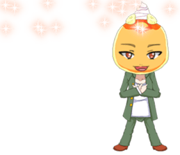 Lovely White day from a cool pancakes sticker #14980217