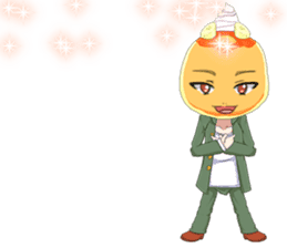 Lovely White day from a cool pancakes sticker #14980217