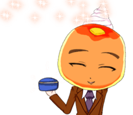 Lovely White day from a cool pancakes sticker #14980218