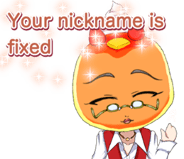 Lovely White day from a cool pancakes sticker #14980219