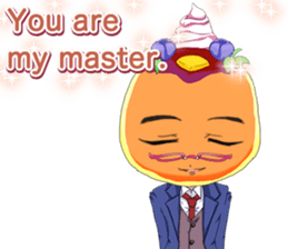 Lovely White day from a cool pancakes sticker #14980220