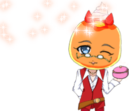 Lovely White day from a cool pancakes sticker #14980223