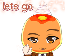 Lovely White day from a cool pancakes sticker #14980226