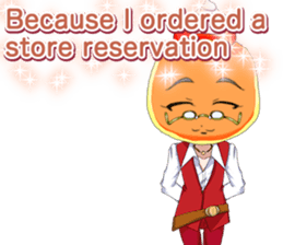 Lovely White day from a cool pancakes sticker #14980227