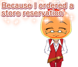 Lovely White day from a cool pancakes sticker #14980227