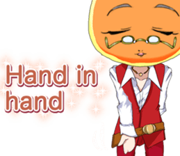 Lovely White day from a cool pancakes sticker #14980231