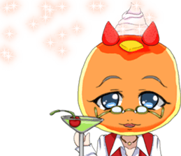 Lovely White day from a cool pancakes sticker #14980235