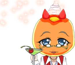 Lovely White day from a cool pancakes sticker #14980235