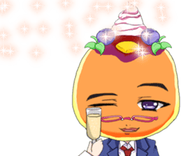 Lovely White day from a cool pancakes sticker #14980236