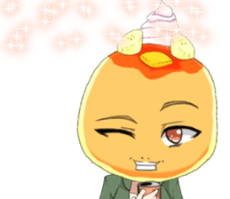 Lovely White day from a cool pancakes sticker #14980237