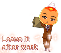 Lovely White day from a cool pancakes sticker #14980238