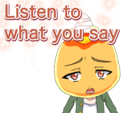 Lovely White day from a cool pancakes sticker #14980241