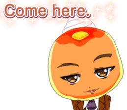 Lovely White day from a cool pancakes sticker #14980242