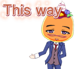 Lovely White day from a cool pancakes sticker #14980244