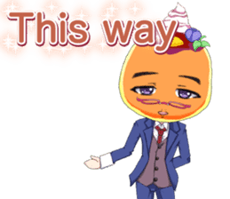 Lovely White day from a cool pancakes sticker #14980244