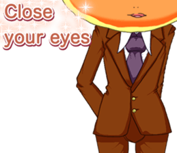 Lovely White day from a cool pancakes sticker #14980246