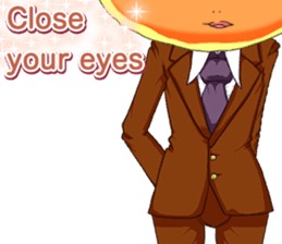 Lovely White day from a cool pancakes sticker #14980246