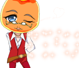 Lovely White day from a cool pancakes sticker #14980251