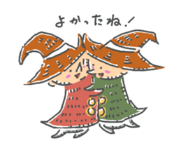 kobito to kobito little boys 2 sticker #14980537