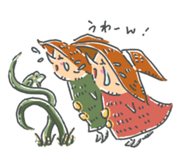 kobito to kobito little boys 2 sticker #14980541