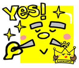 Luxury stamp. sticker #14980585