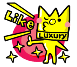 Luxury stamp. sticker #14980588