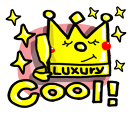 Luxury stamp. sticker #14980594