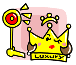 Luxury stamp. sticker #14980595