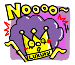 Luxury stamp. sticker #14980603