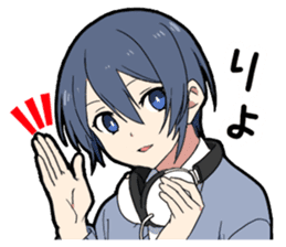 Otaku boy sticker #14980734