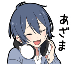 Otaku boy sticker #14980736