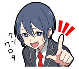 Otaku boy sticker #14980740