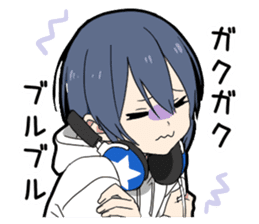 Otaku boy sticker #14980751