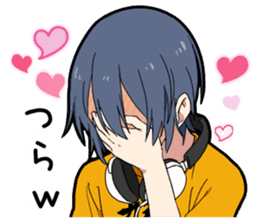 Otaku boy sticker #14980761