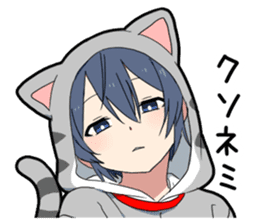 Otaku boy sticker #14980770