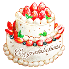 words confectionary shop sticker #14981234