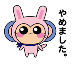 triple monkey sticker #14981348