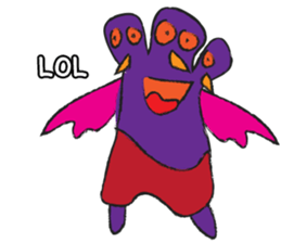 Friend from the galaxy sticker #14981441