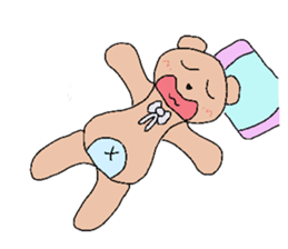 Mystery biological - series Bear sticker #14982616