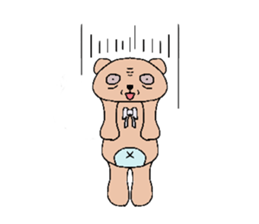 Mystery biological - series Bear sticker #14982621