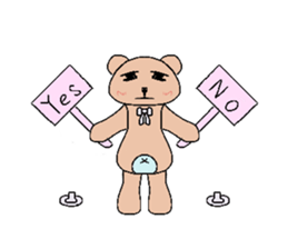 Mystery biological - series Bear sticker #14982622