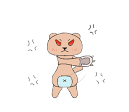 Mystery biological - series Bear sticker #14982628